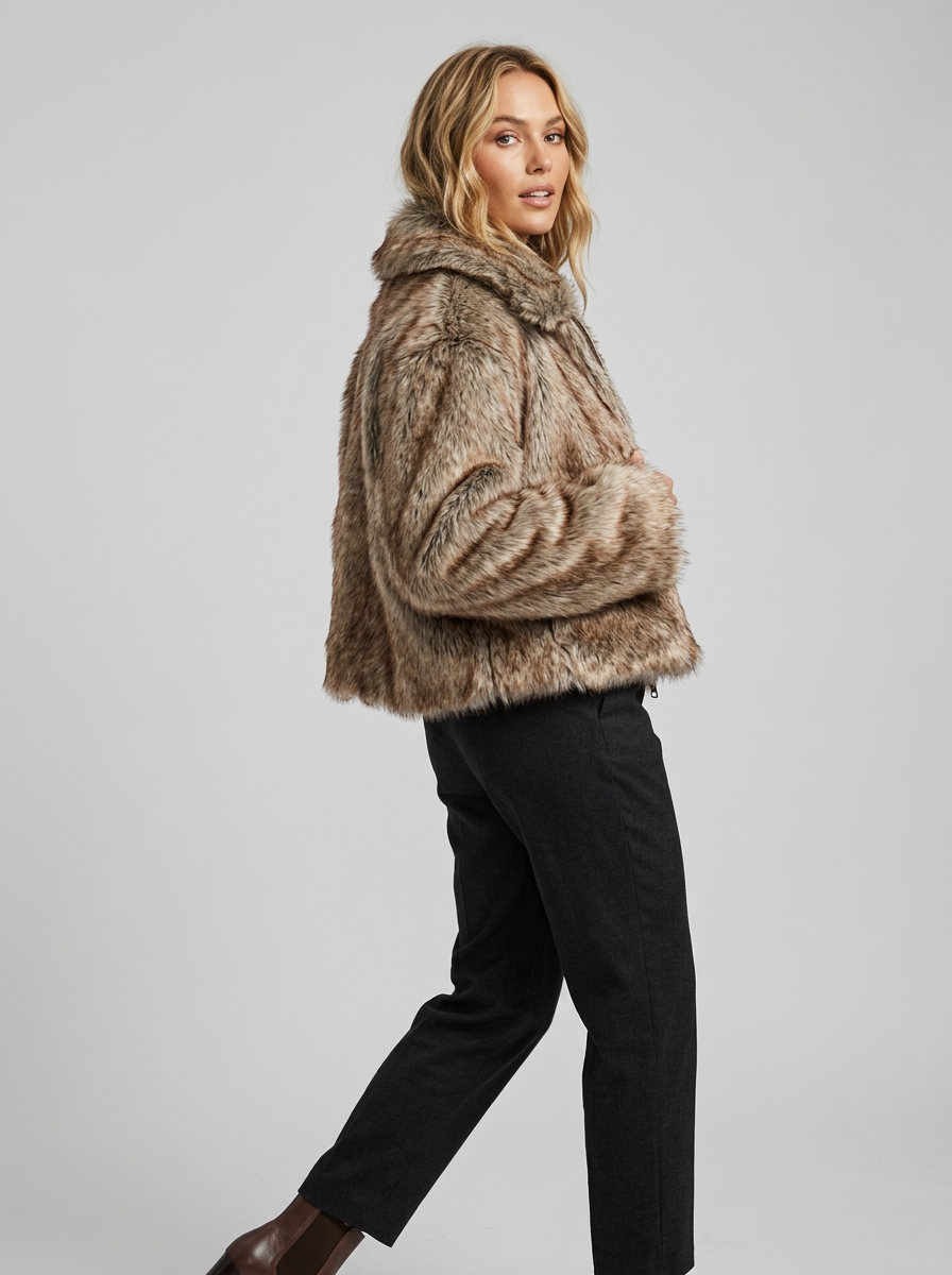 Women's Shaggy Jacket Oversized | Fluffy
