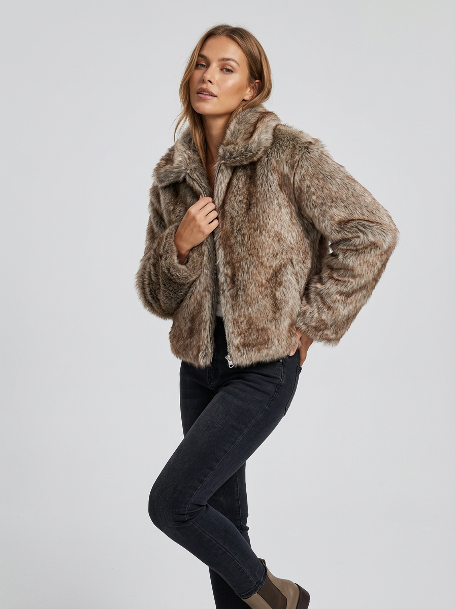 Women's Shaggy Jacket Oversized | Fluffy